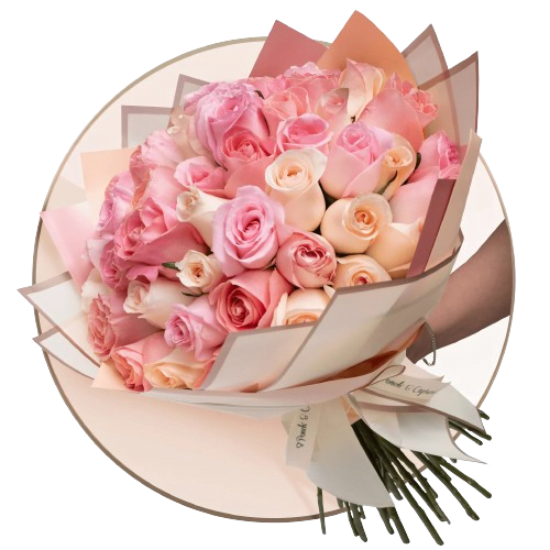 florero de 30 rosas