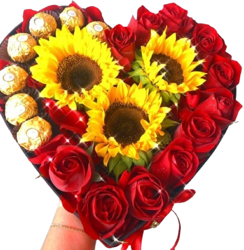 GIRASOL-CORAZON